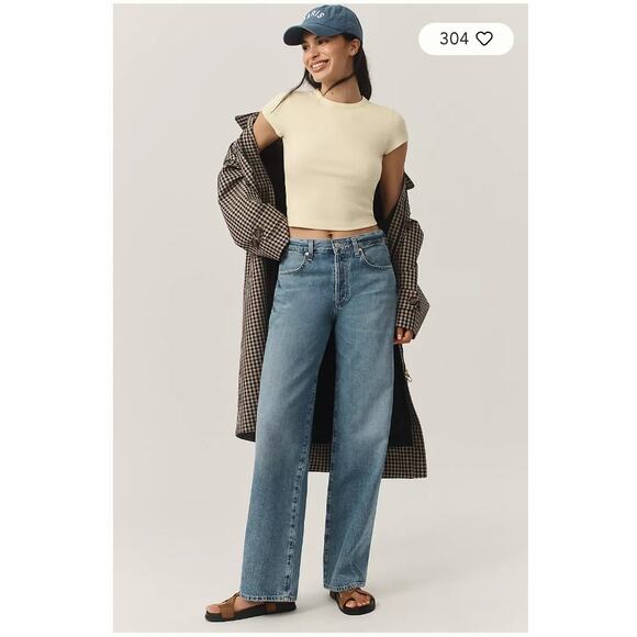 Citizens Of Humanity Annina Wide Leg Jeans - Picture 1 of 5